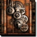 Steampunk Live Wallpaper Gears Mod