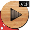 Poweramp v3 skin wood icon