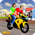Offroad Bike Taxi Driver 3D icon