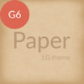[UX6] Paper Box Theme LG G5 V20‏ Mod