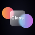 Glass morphism icon pack‏ Mod