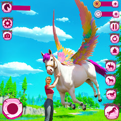 My Flying Unicorn Horse Game Mod Apk