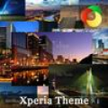 24 cities | Xperia™ Theme - every hour one city Mod