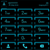 Theme for ExDialer Neon Blue Mod