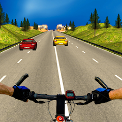 Bicycle Rider Traffic Race 17 Mod Apk
