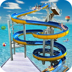 Water Park Slide Surfers Games Mod