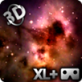 Space - Stars & Clouds 3D XL icon