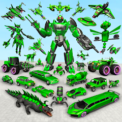 Dragon Fly Robot Car Game 3D Mod Apk