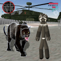 Panther Stickman Rope Hero Crime City Battle Mod