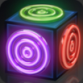 Merge Rings Neon icon