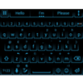 Theme for A.I.type Neon Blue‏ Mod