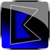 Dark Blue Glass icon pack icon