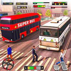 Coach Bus 3D Driving Games Mod Apk