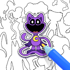 Color ASMR: Cat Monster Mod Apk