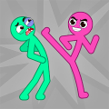 Stick-man Kick Fighting Game icon