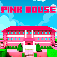 Pink Princess House Craft Game Mod