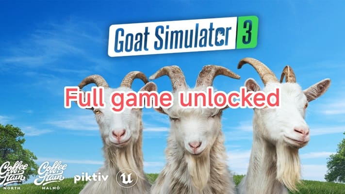 Goat Simulator 3 MOD APK Review And Video Guide for Android Banner
