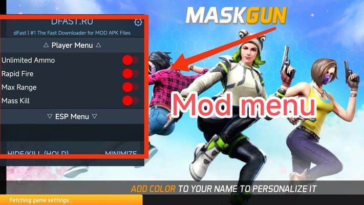 MaskGun: FPS Shooting Gun Game MOD APK Review And Video Guide for Android Banner