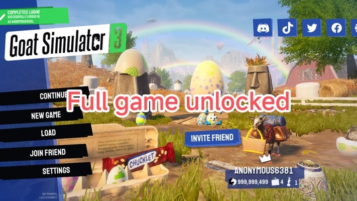 Goat Simulator 3 mod