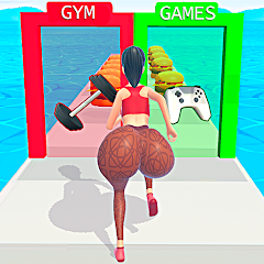 Twerk Running Game:Body Run 3D icon