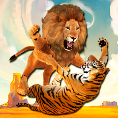 Ultimate Lion Vs Tiger: Wild J Mod Apk