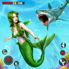 Mermaid Simulator Mermaid Game Mod Apk 10.12 [ازالة الاعلانات][Mod speed]