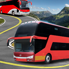 Mountain Road Bus Driving Game Mod Apk