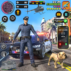 Police Car Simulator Game 3D Mod