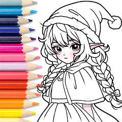 Princess Coloring: Anime Color Mod