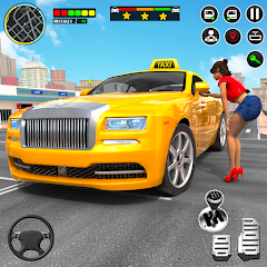Taxi Simulator : Taxi Games 3D Mod