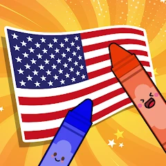 Flag Drawing Puzzle Games Mod Apk [Remove ads]