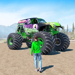 Monster Truck Racing Car Games Mod Apk [Unlimited money]