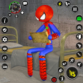 Spider Stick Hero Prison Break icon