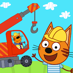 Kid-E-Cats Cars, Build a house icon