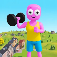 Muscle Land - Lifting Weight Mod Apk 1.45 [Sınırsız para]