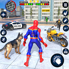 Spider Rope Hero City Battle Mod