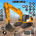 City Heavy Excavator Crane 3D Mod