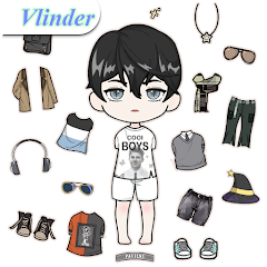 Vlinder Boy: Dress up games icon