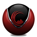 Coastal 2 Black Red -Icon Pack icon