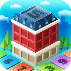 My Little Town : Number Puzzle icon