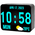 Huge Digital Clock icon