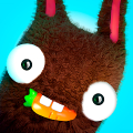 Daddy Rabbit hide from zombies icon