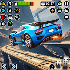 Impossible Car Racing Tracks icon