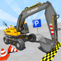 Real Excavator 3D Parking Game icon