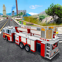 US Emergency Fire Truck Games Mod