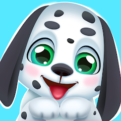 Newborn dalmatian dog sitter Mod Apk