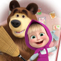 Masha and the Bear: Cleaning icon