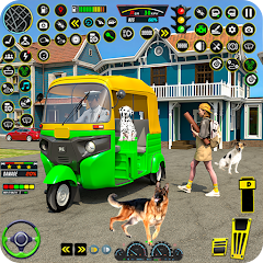 US Auto Rickshaw: Driving Game Mod