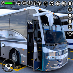 Coach Bus Games 2023: Bus 3d Mod