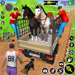 Wild Animals Transport Truck